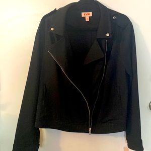 Brand New Black Fabric Jacket